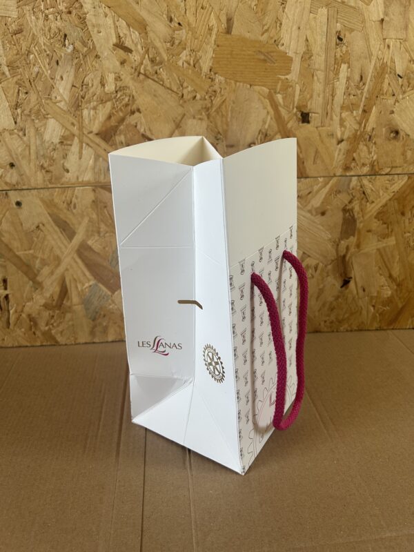 Luxury Laminated Paper Candle Gift Bag - Image 2