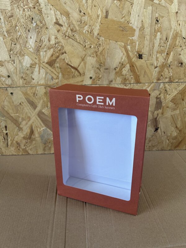 Luxury Paper Kraft Bag With Window View
